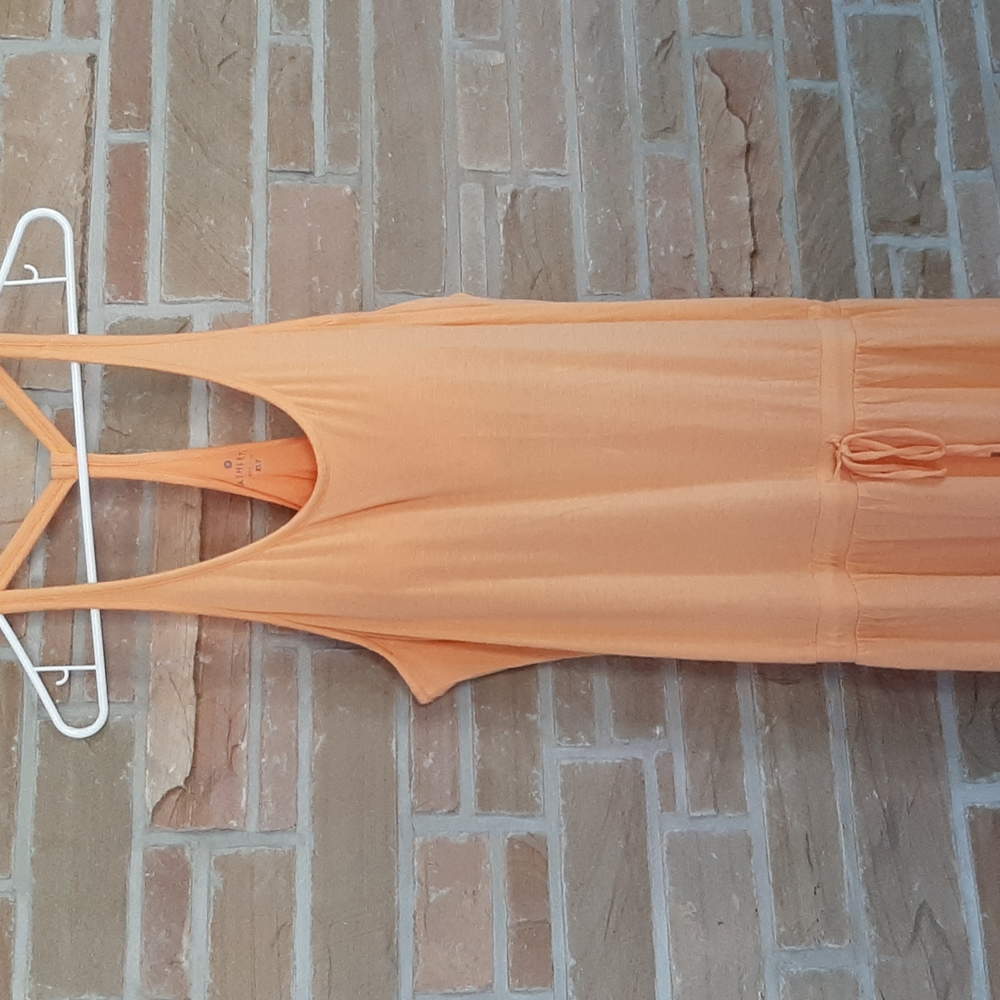 NWT Athleta long dress with built-in bra